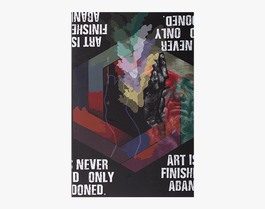 Art Is Never Finished Ruled Notebook - Poster, Transparent Clipart