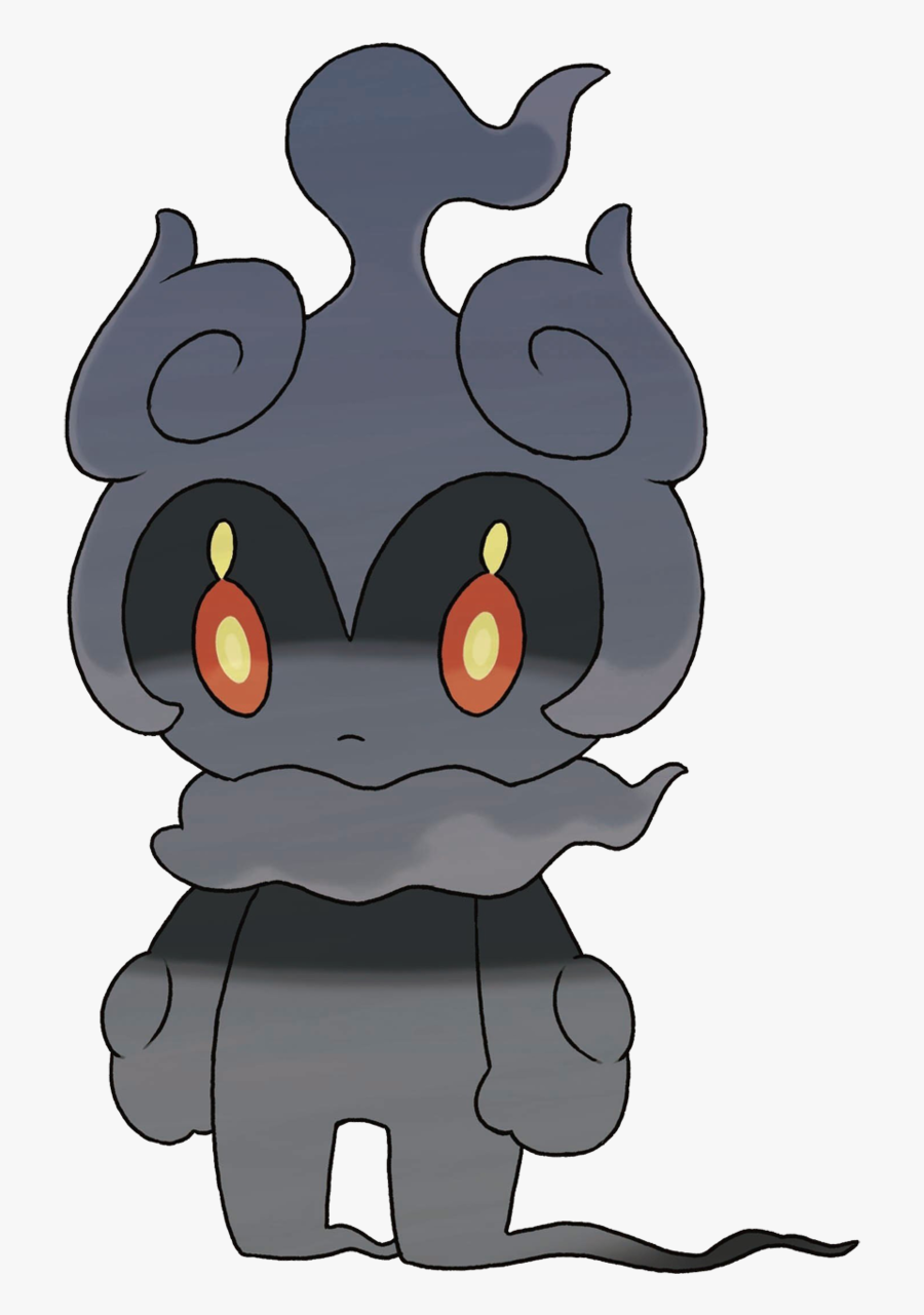Gray Colored Free On - Pokemon Marshadow, Transparent Clipart