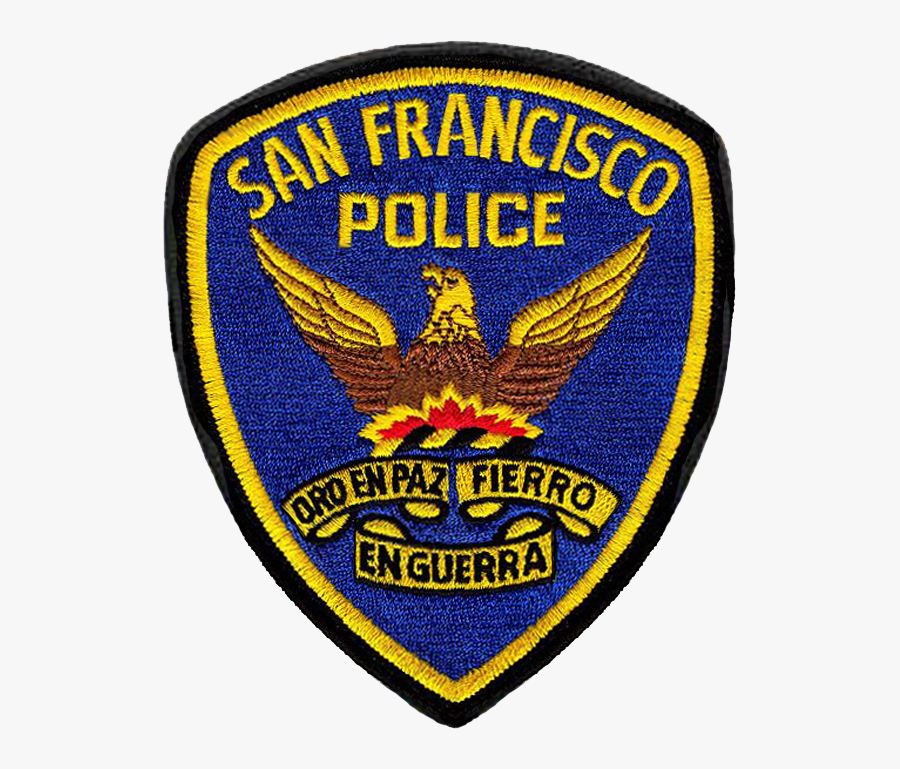Police Badge Png Nypd - San Francisco Police Patch, Transparent Clipart