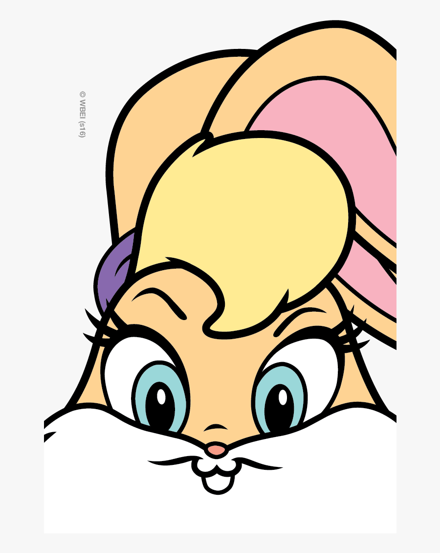 Lola Bunny Face Png, Transparent Clipart