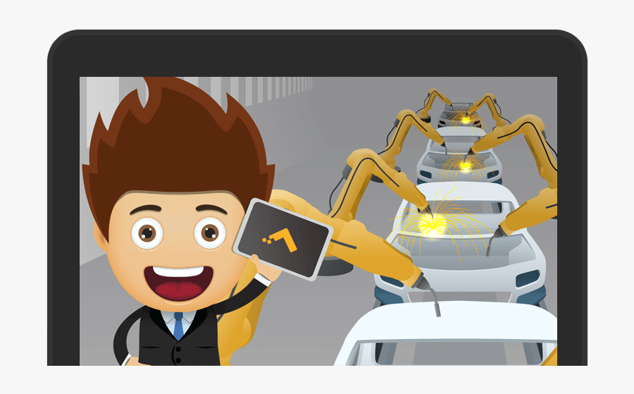 Mac Crm Software Solution For Manufacturing - Cartoon Document Png, Transparent Clipart