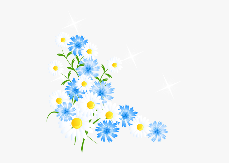 Spring Flowers Clip Art Png - Png Clipart Flowers Corner Png, Transparent Clipart