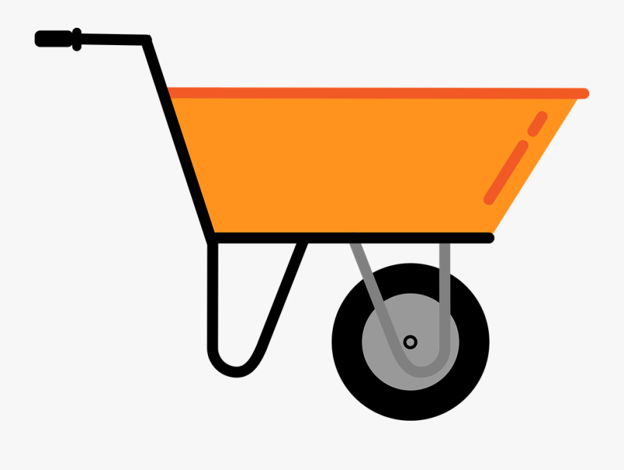 Cement Cart, Construction, Work, Hard Work, Cart, Pour - Cimento Desenho Png, Transparent Clipart