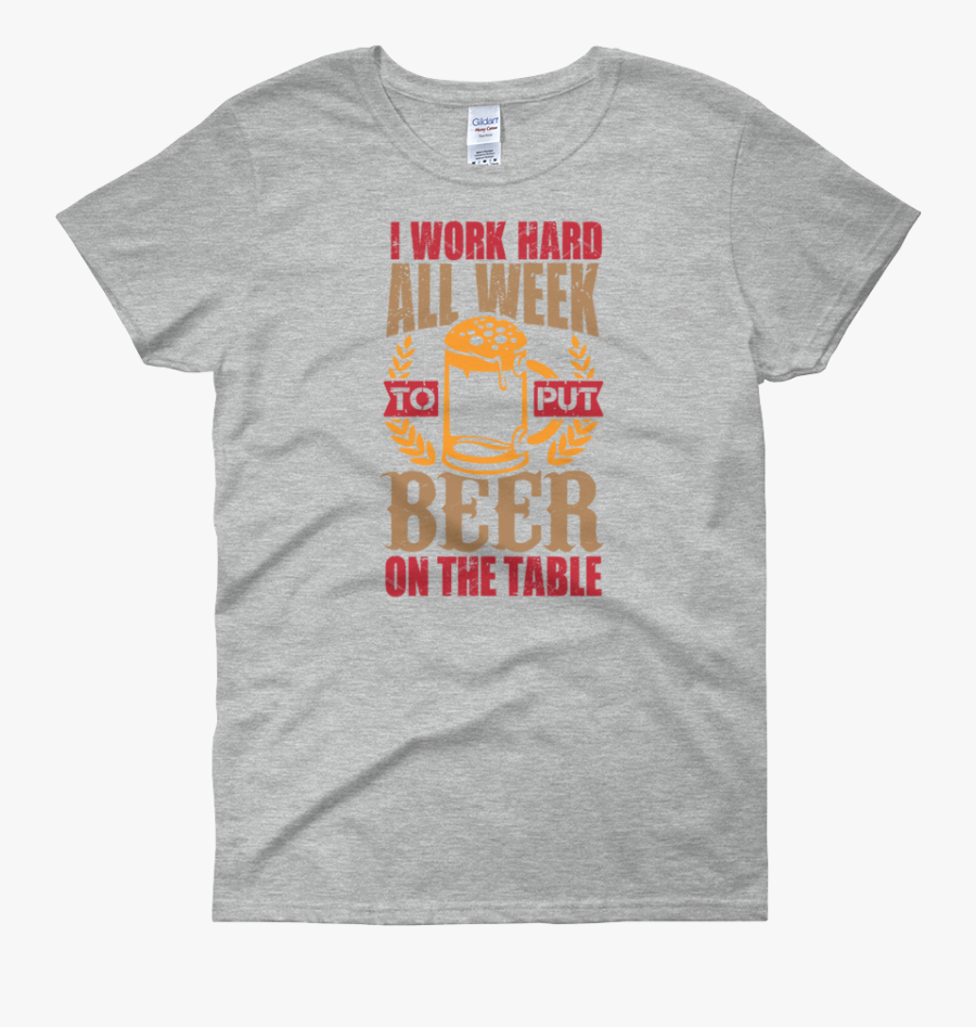 Clip Art Beer On The Table - Active Shirt, Transparent Clipart