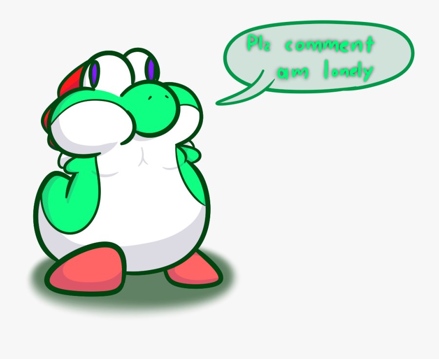 Plz Comment Am Lonely - Cartoon, Transparent Clipart