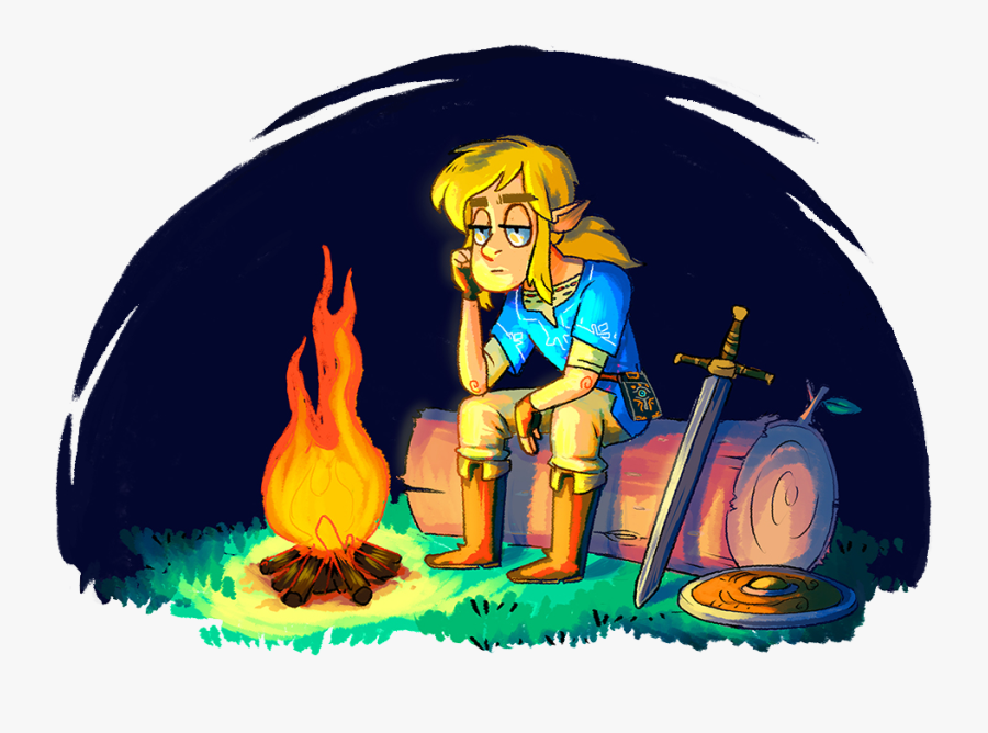 Zelda Lonely Link, Transparent Clipart