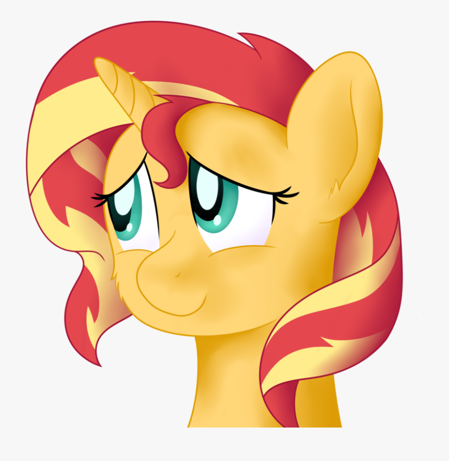 Free Download Practice Headshot Ft Pony Sunset By Djdavid - Cartoon, Transparent Clipart
