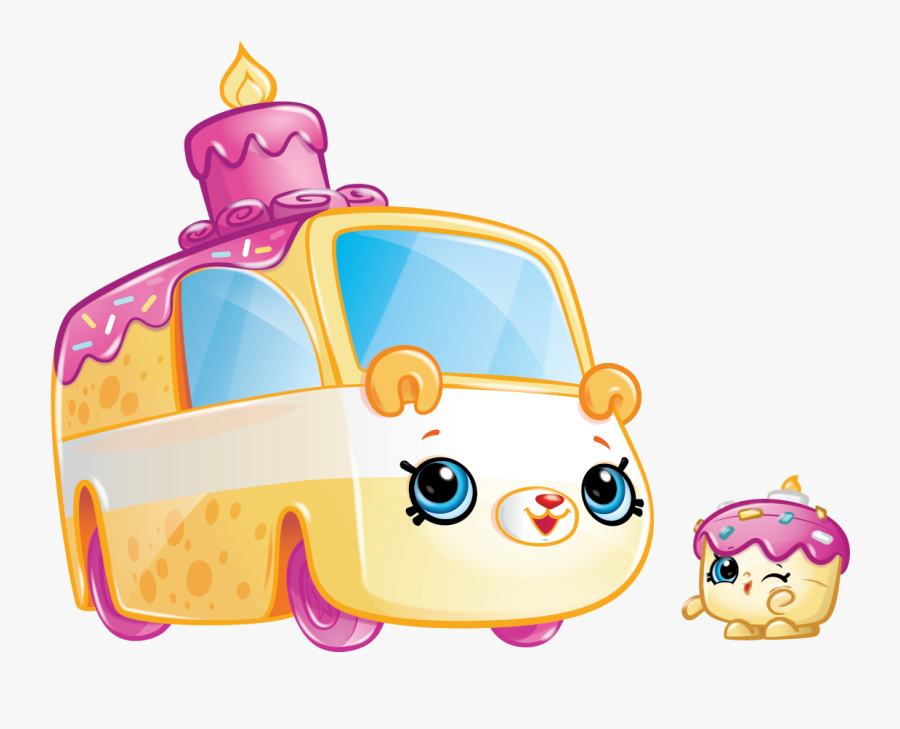 Shopkins Cutie Cars Wheely Wishes, Transparent Clipart
