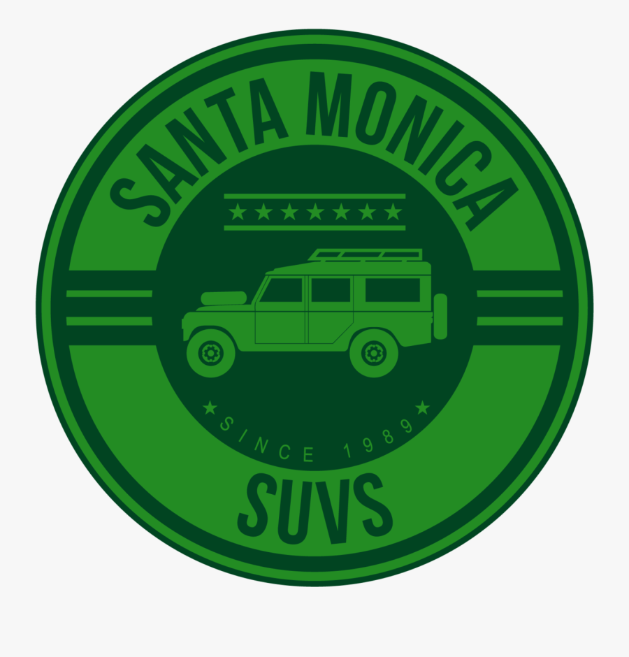 Santa Monica Suvs - Sign, Transparent Clipart