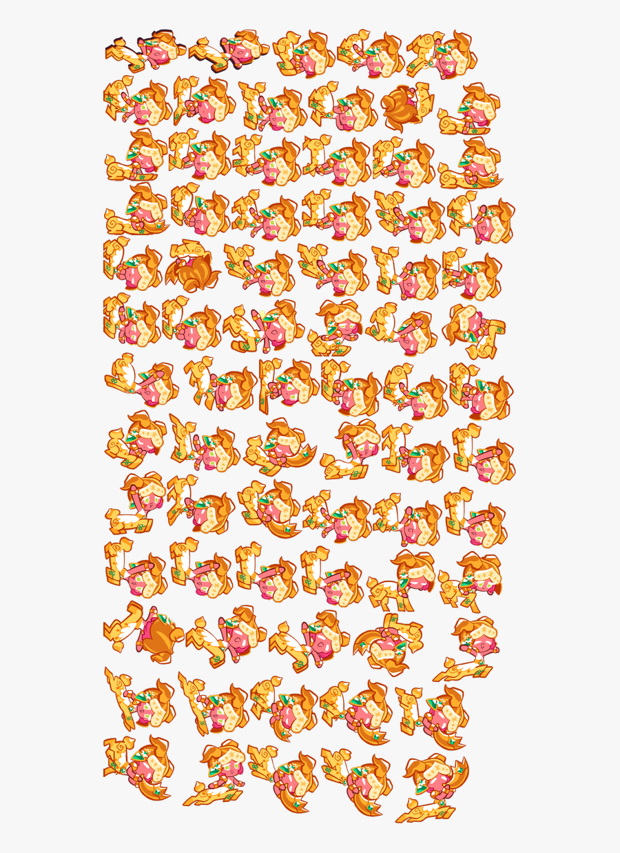 Cookie Run Sprites, Transparent Clipart