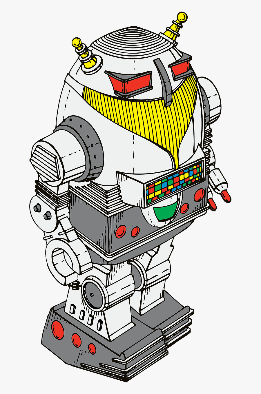 Robotics Club Members - Robot Clip Art, Transparent Clipart