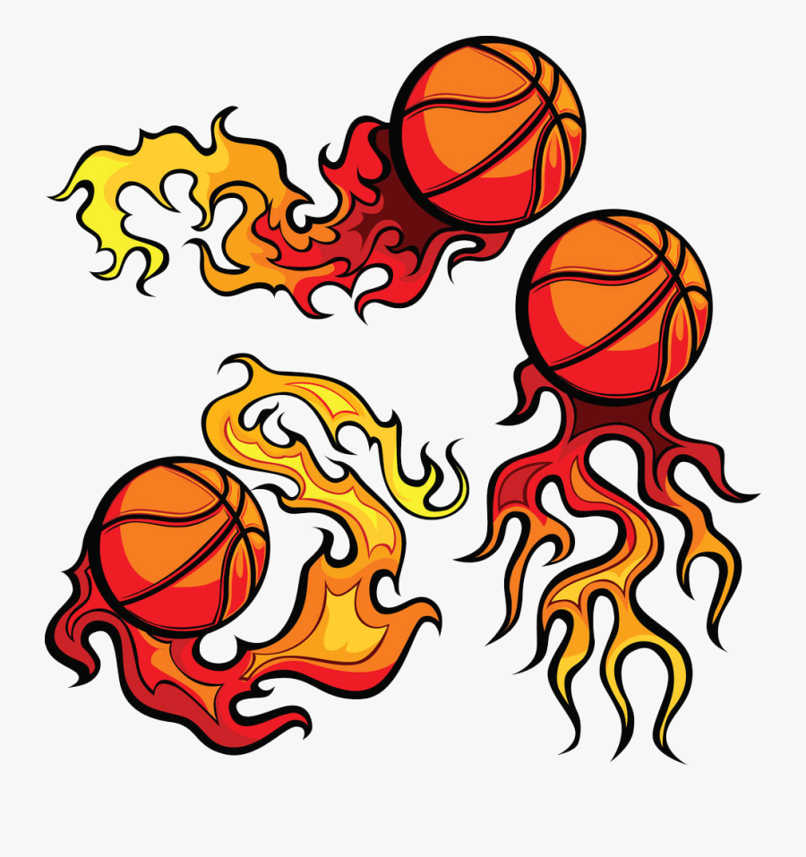 Volleyball Flame Royalty Free Clip Art, Transparent Clipart