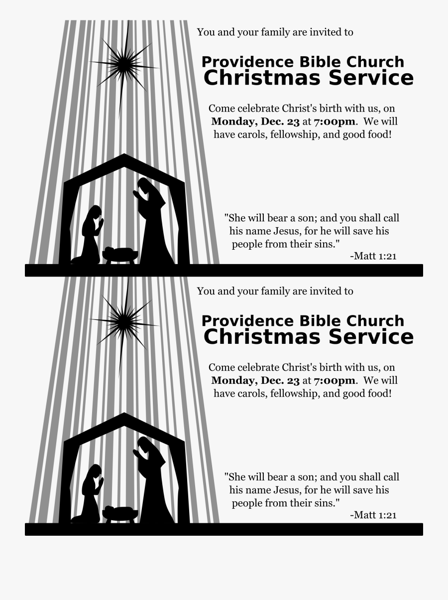 Christmas Flyer Clip Arts - Christmas Day, Transparent Clipart