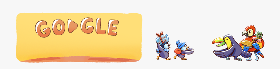 December Global Festivities 2017 Day 2 Google Doodle, Transparent Clipart