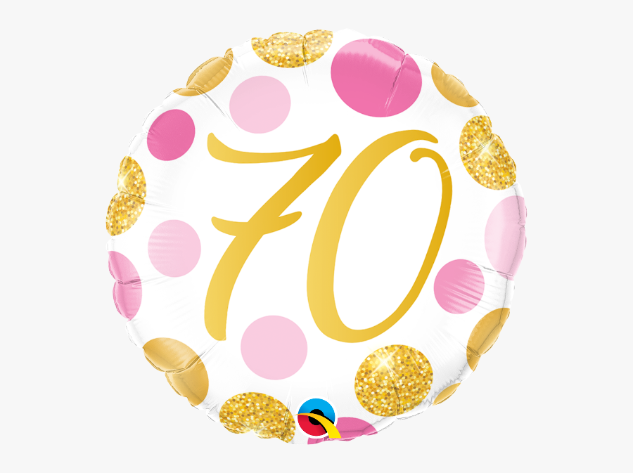 50th Birthday Balloon Pink, Transparent Clipart