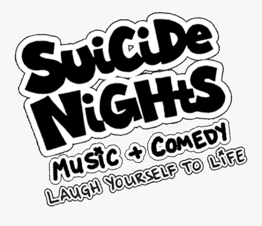 Suicide Nights - Calligraphy, Transparent Clipart