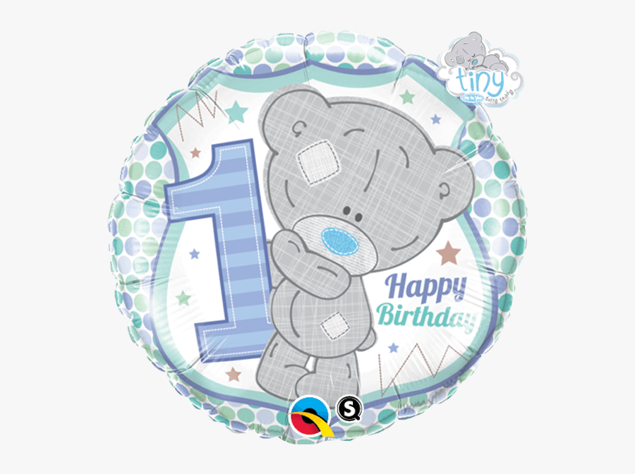 18 - Tatty Teddy 1st Birthday, Transparent Clipart