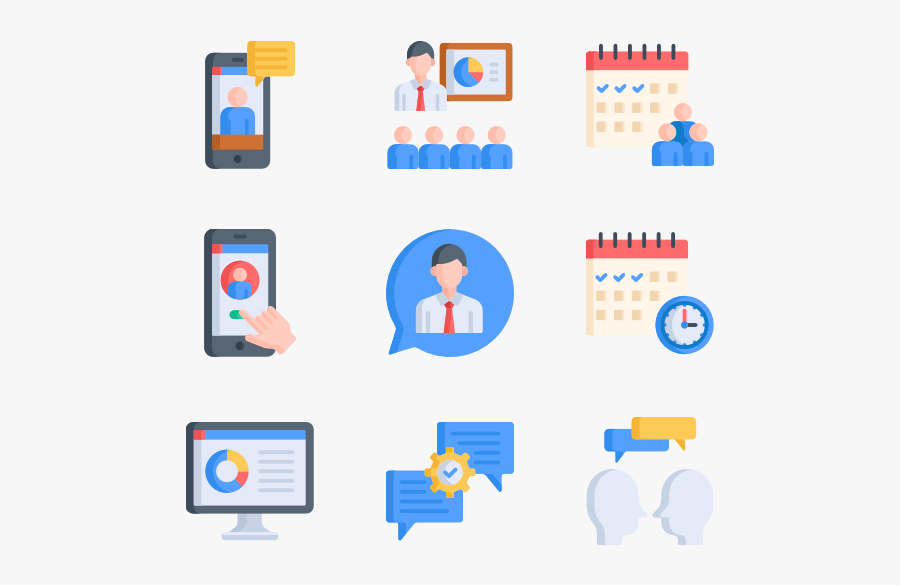 Business Meeting, Transparent Clipart