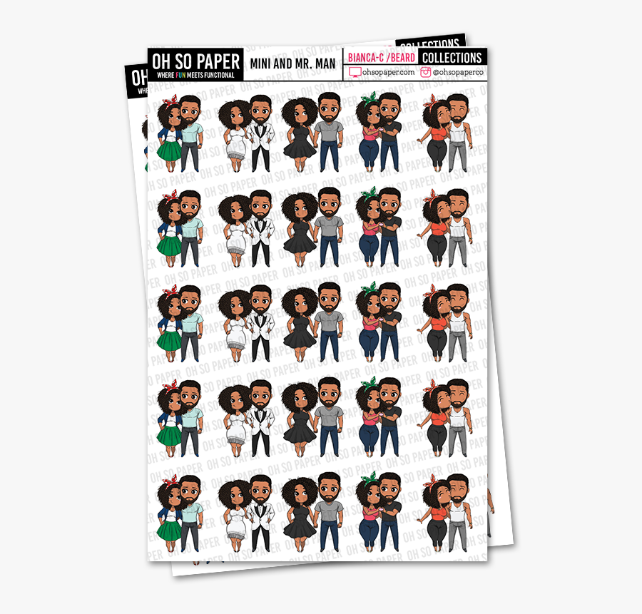 Mini And Mr - Man, Transparent Clipart