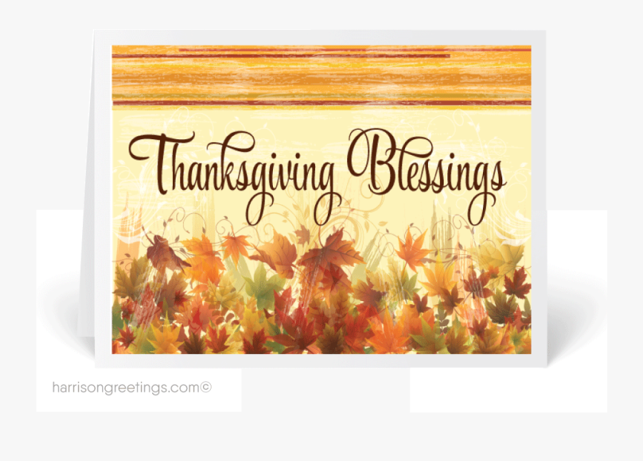 Transparent Greeting Card Png - Accion De Gracias Cristianos, Transparent Clipart