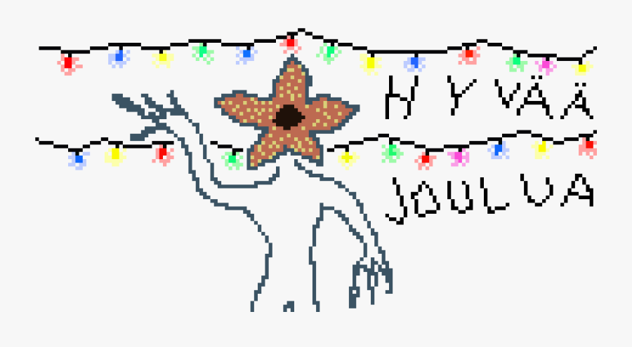 Demogorgon Pixel Art Stranger Things, Transparent Clipart