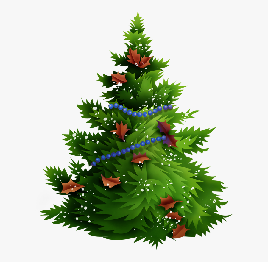Real Christmas Tree Clip Art, Transparent Clipart