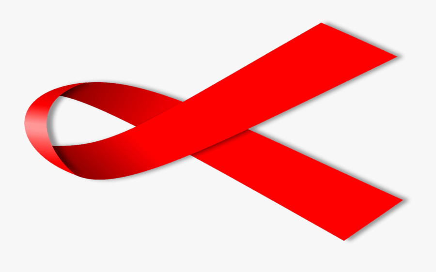 Hiv Aids Ribbon, Transparent Clipart