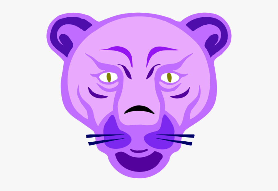 Cartoon Lion Face, Transparent Clipart