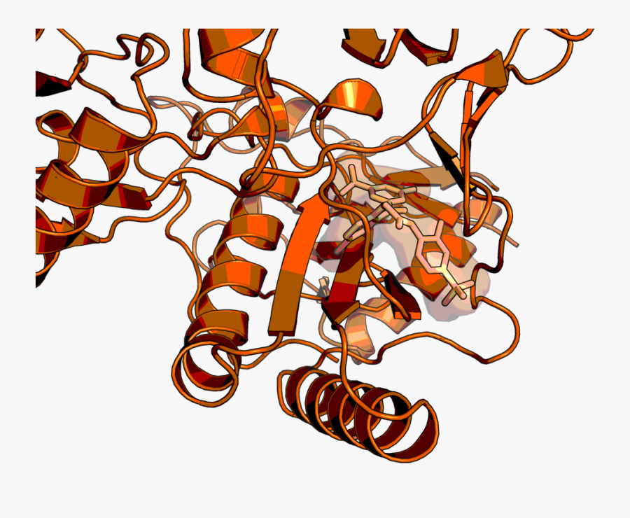 Hiv Nnrti In Complex With Related Structure Gw564511 - Graphic Design, Transparent Clipart