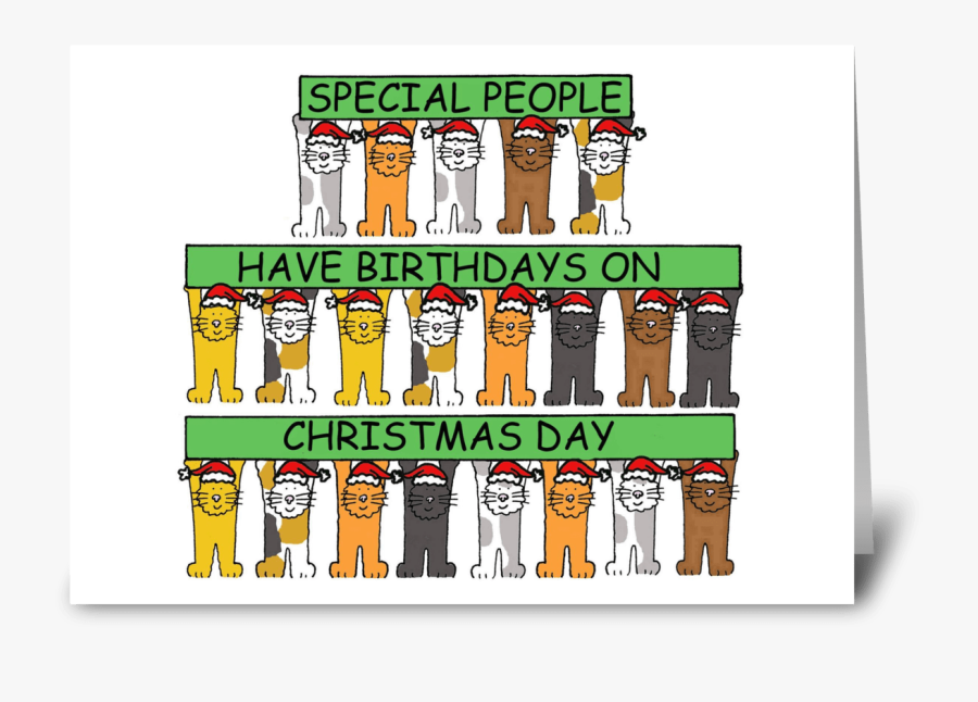 Christmas Day Birthday Greeting Card - Congratulations 20 Year Work Anniversary, Transparent Clipart