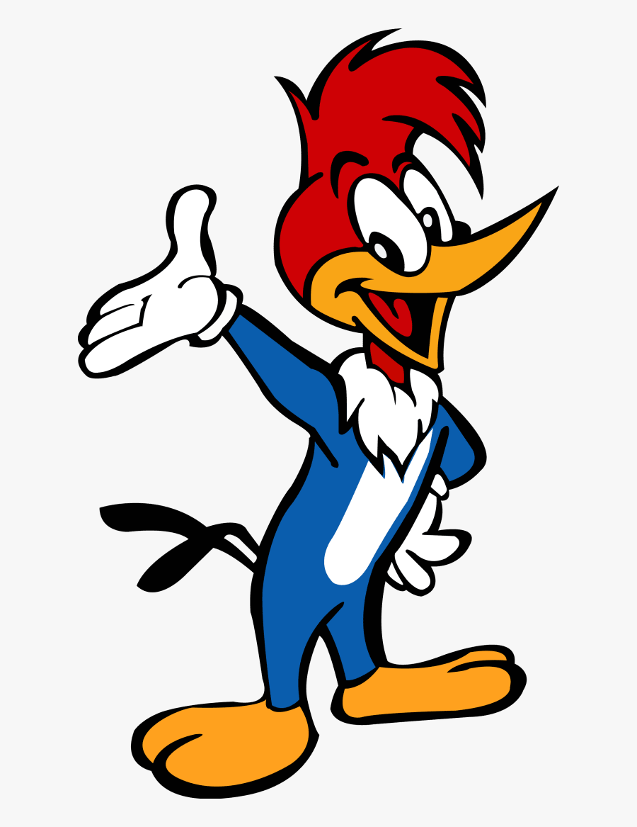 Make Business Or Visiting Card - Red Woodpecker Cartoon , Free