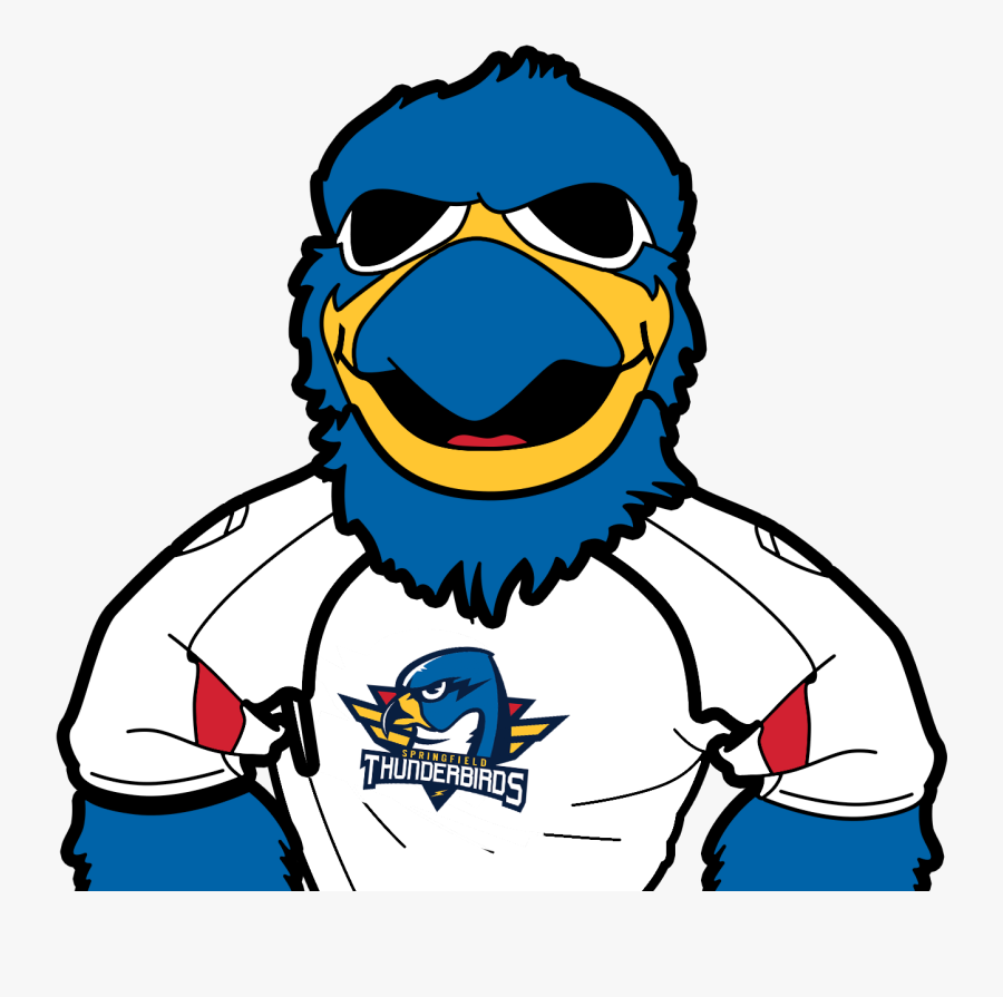 Boomer Cartoon Alt - Springfield Thunderbirds Boomer, Transparent Clipart