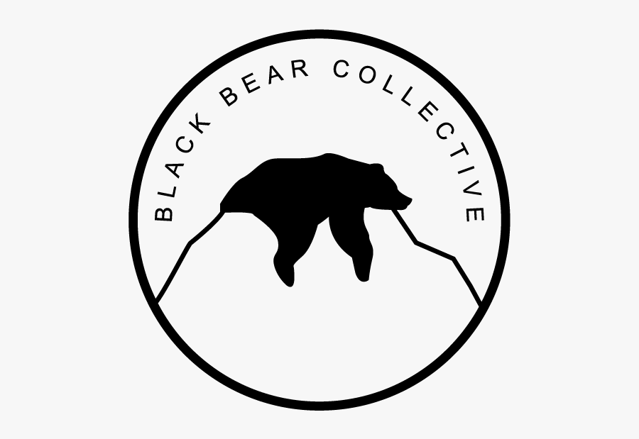Black Bear Collective - Silhouette, Transparent Clipart
