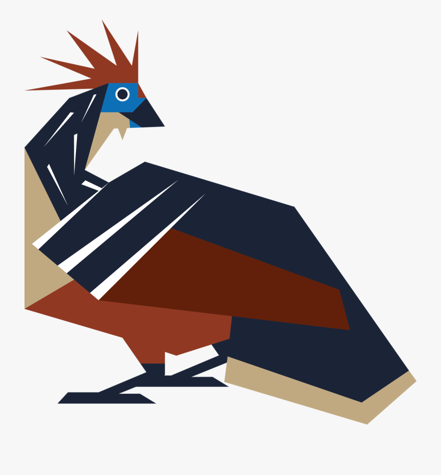 The Hoatzin Is My Favorite Bird Of All Time, And A - Illustration, Transparent Clipart