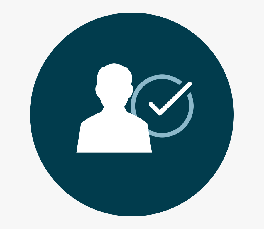 Counselor Verify - Circle, Transparent Clipart