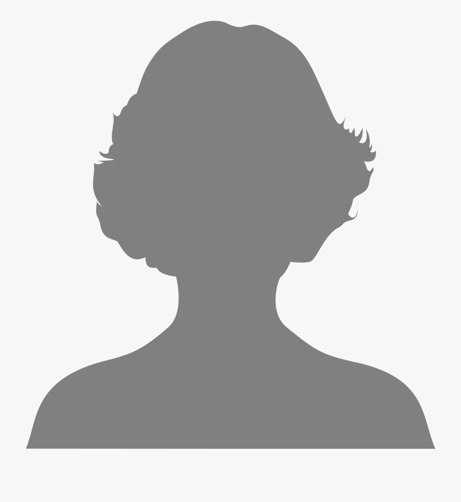 Ashlie Mcdonald - Person Silhouette Grey, Transparent Clipart