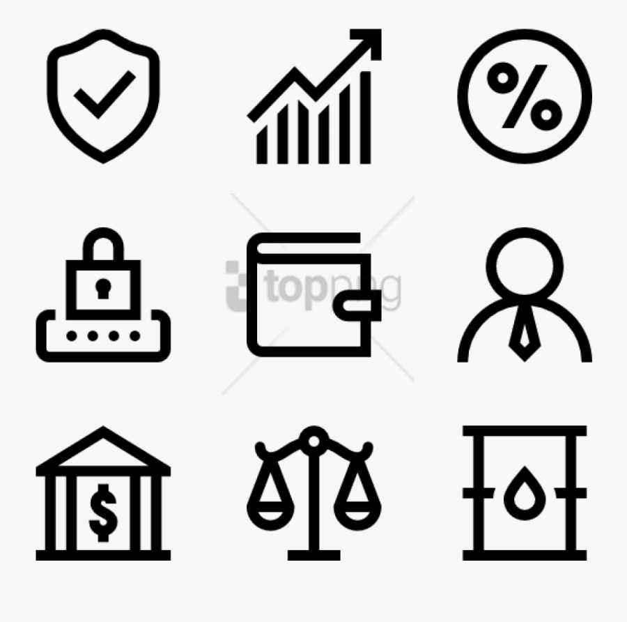 Banking & Finance, Transparent Clipart