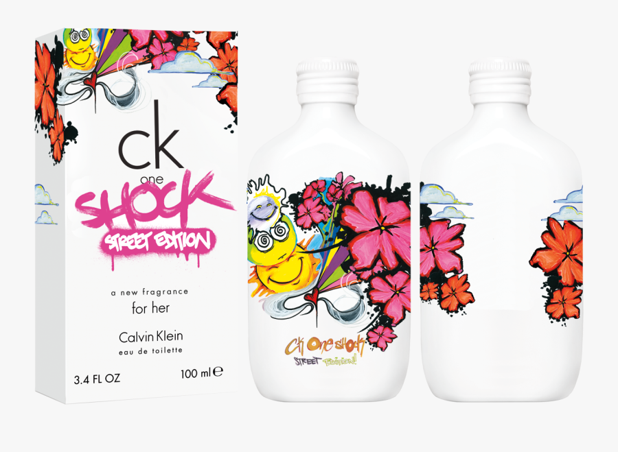 Ck One Shock Street Edition - Ck One Shock Street Edition For Her, Transparent Clipart