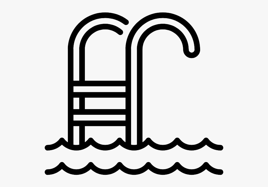 Swimming Pool Vectors Clipart , Png Download - Simbolo Piscina, Transparent Clipart