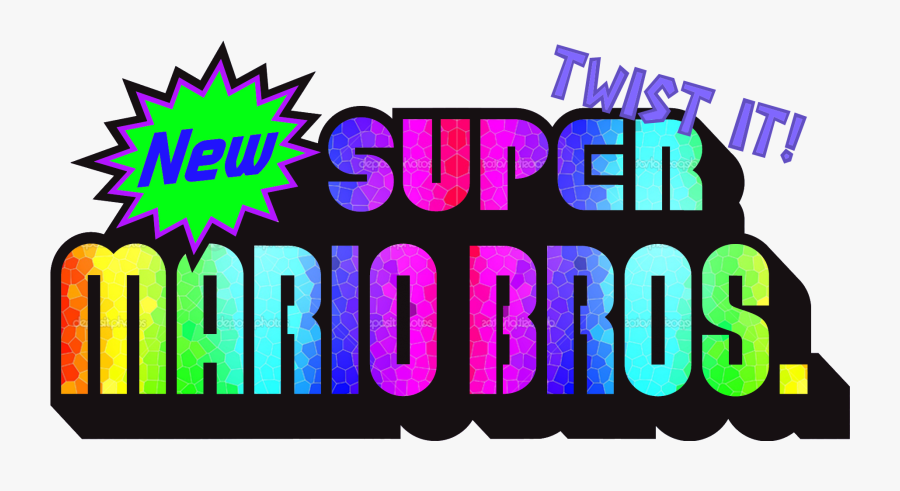 Super Twister Games - New Super Mario Bros, Transparent Clipart