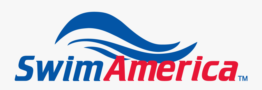 Swim America Logo, Transparent Clipart