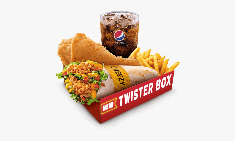 Kfc Twister Box Clip Arts - Kfc Menu Twister Box, Transparent Clipart