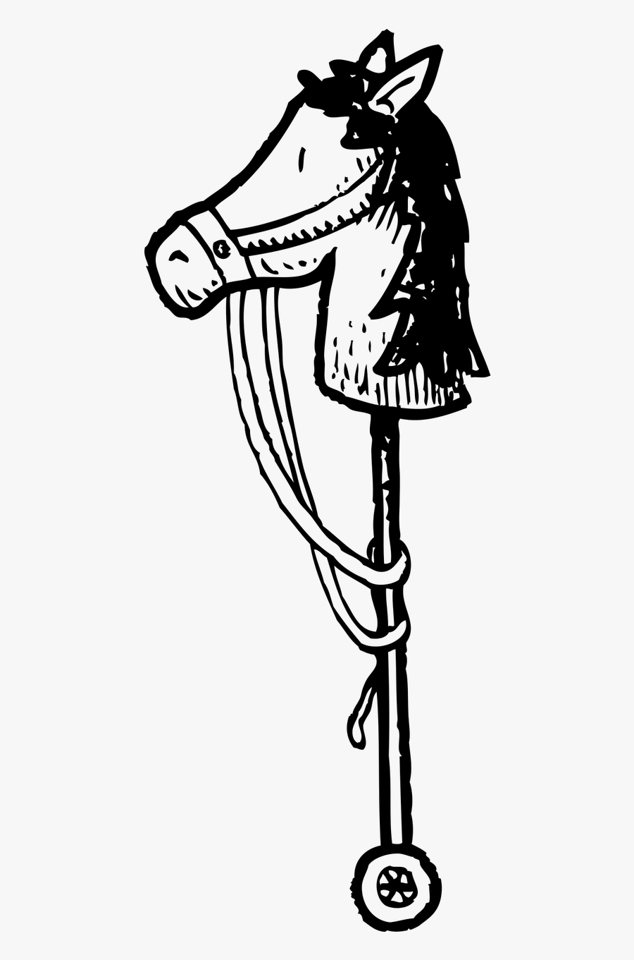 Hobbyhorse Horse Toys Free Picture, Transparent Clipart