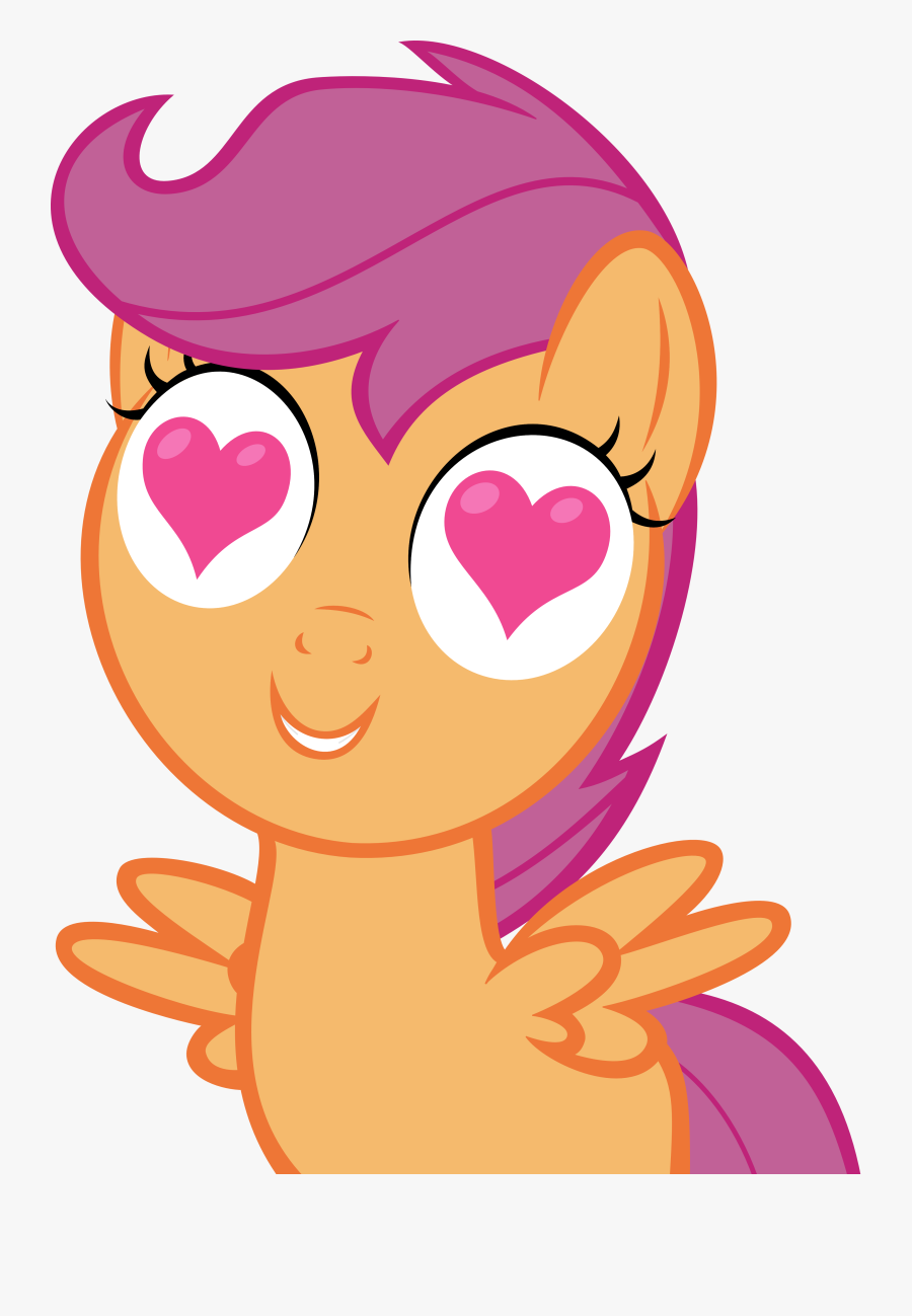 Googly Eyes Heart Love Clip Art - My Little Pony Love Eyes, Transparent Clipart