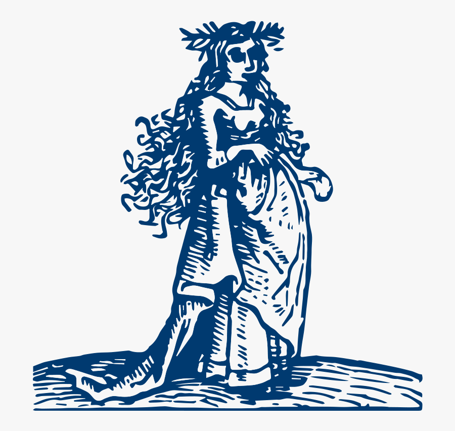 Virgo Medieval, Transparent Clipart