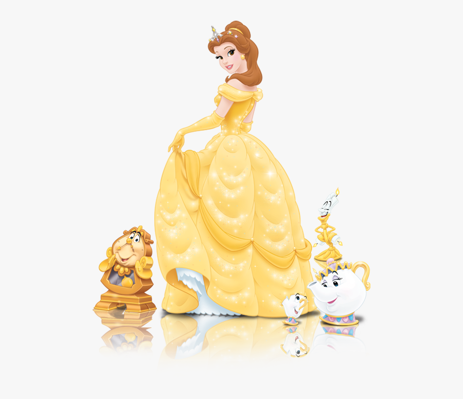 Beauty And The Beast Characters Belle, Transparent Clipart