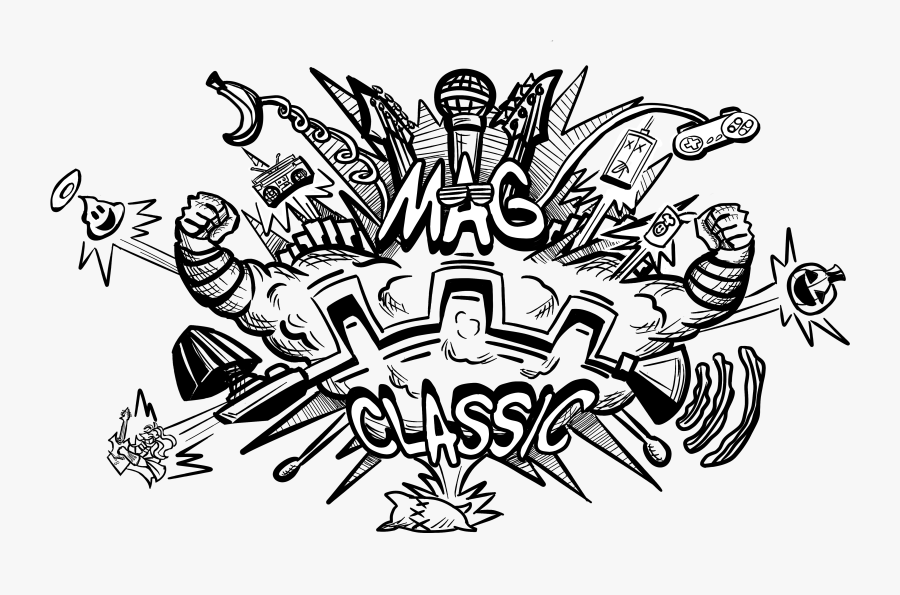 Magclassicbw - Transparent Tribal Png, Transparent Clipart