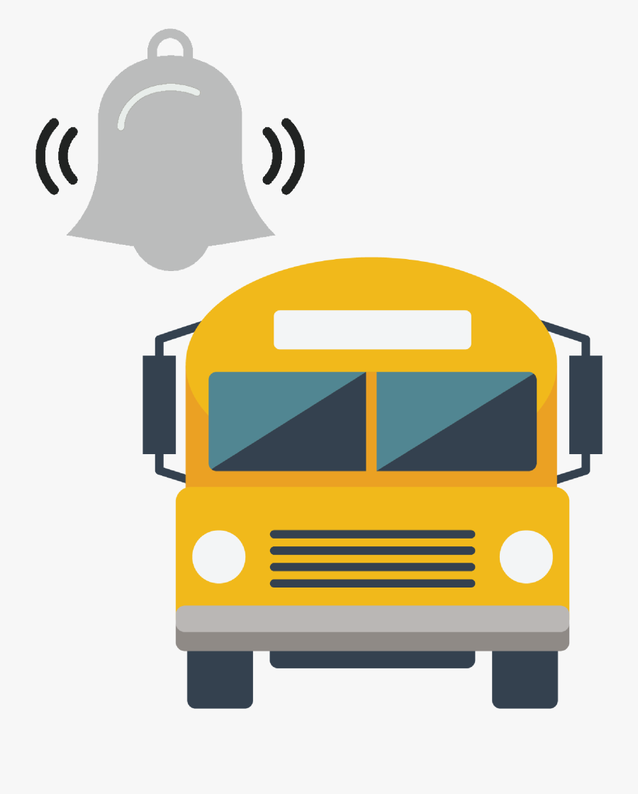 Google Slides School Bus, Transparent Clipart