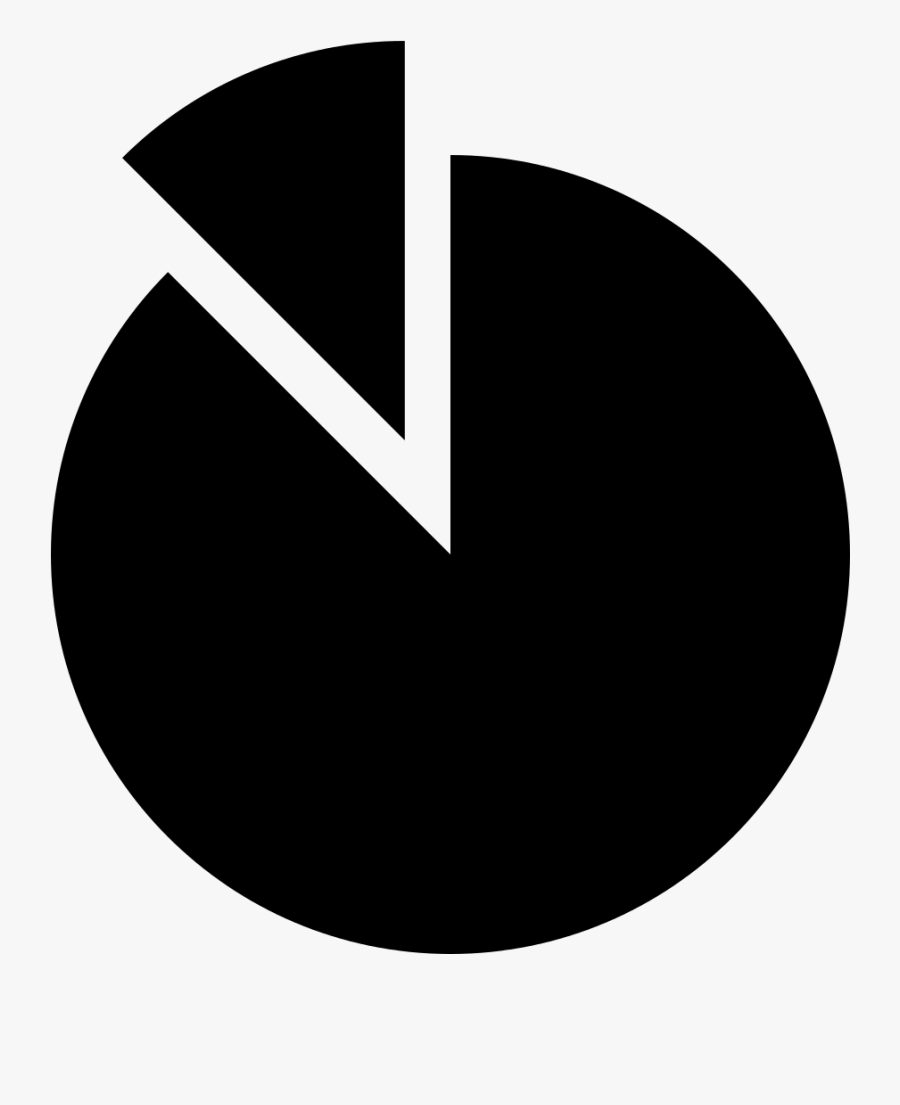 Simpleicons Business Pie Chart - Pie Chart Vector Icon, Transparent Clipart