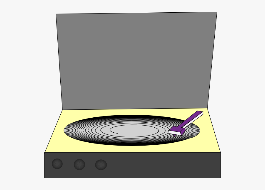 Turntable - Clipart - Circle, Transparent Clipart